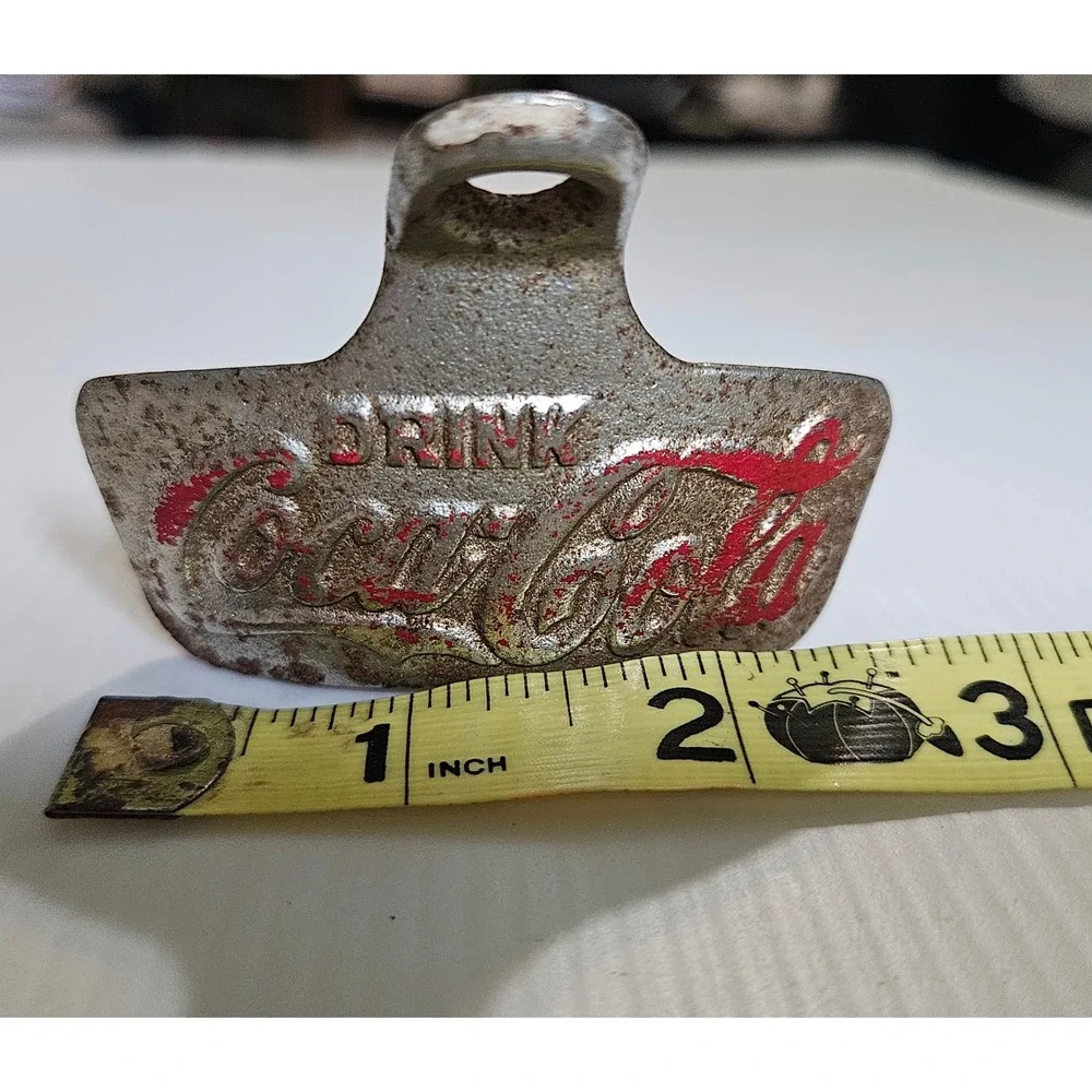 Vintage Coca-Cola Starr X Wall Mount Bottle Opener Brown Mfg Co Newport News VA‎